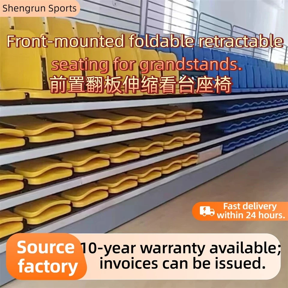 Front-mounted Foldable Retractable Grandstand Seating | Source Factory Direct Supply With 10-Year Warranty, Multi-functional Venue Space Solution