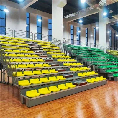 Low Back Retractable Grandstand Seats