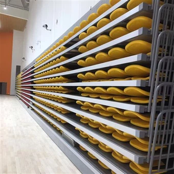 Rear-mounted Flip-up Retractable Grandstand Seats